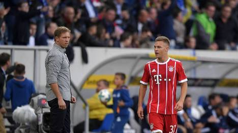 Neu-Coach Julian Nagelsmann hat in einem Interview bei Sky über seinen Plan mit Bayern-Star Joshua Kimmich gesprochen.