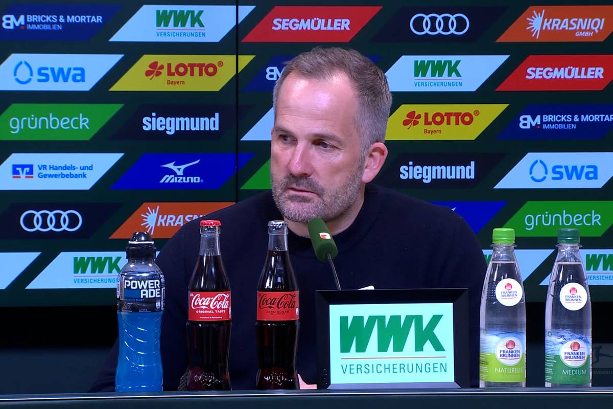 Augsburg-Coach frustriert: "Das ärgert uns massiv!"