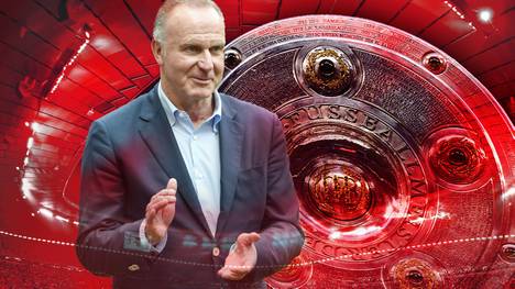 Der FC Bayern hat bereits 4 Punkte Vorsprung auf Borussia Dortmund. Für Karl-Heinz Rummenigge ist klar: „Jetzt können wir schon langsam die Meisterschale etwas entstauben!" 