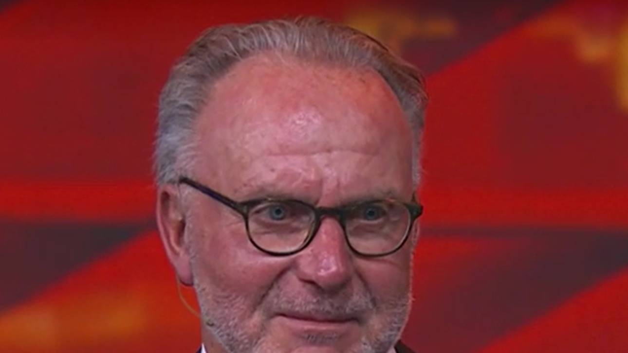 Emotionaler Auftritt von Rummenigge