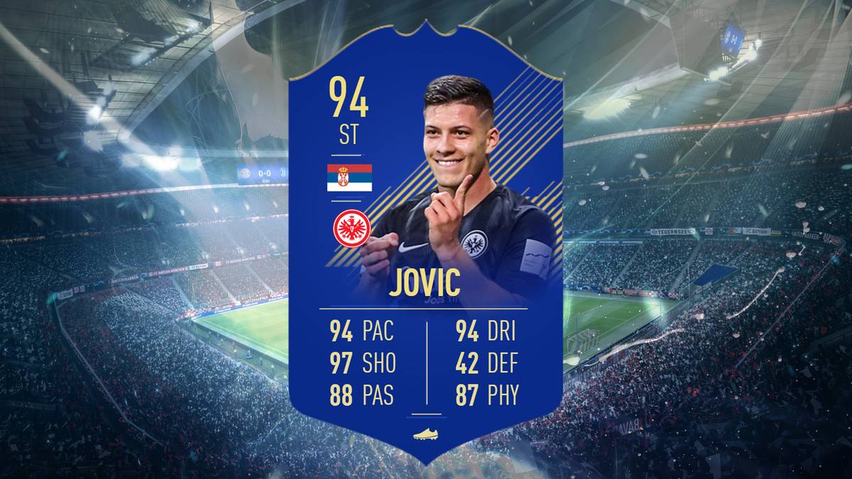 Luka Jovic - Eintracht Frankfurt - TOTS-Wert 94