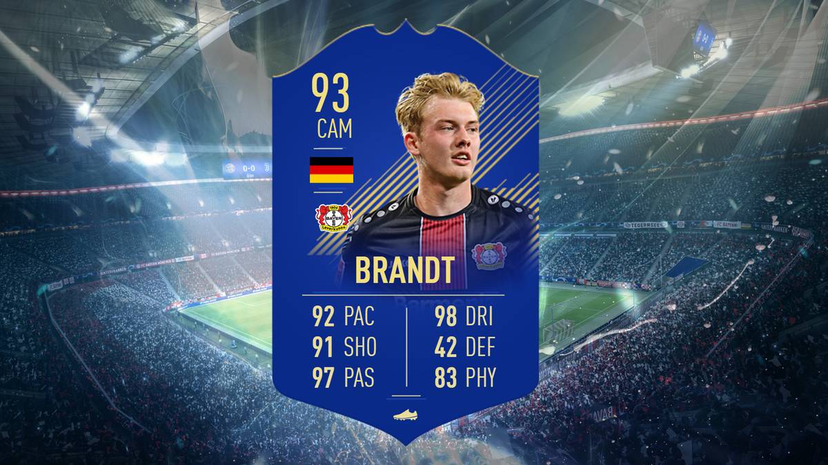 Julia Brandt - Bayer 04 Leverkusen - TOTS-Wert 93