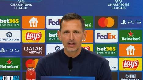 Eintracht Frankfurt startet hervorragend in die neue Champions-League-Saison. Trainer Dino Toppmöller spricht nach dem Kantersieg von einer außergewöhnlichen Stimmung und Energie im Stadion.