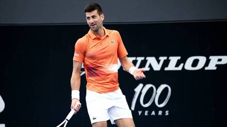 Novak Djokovic startet in Australien in die Tennis-Saison