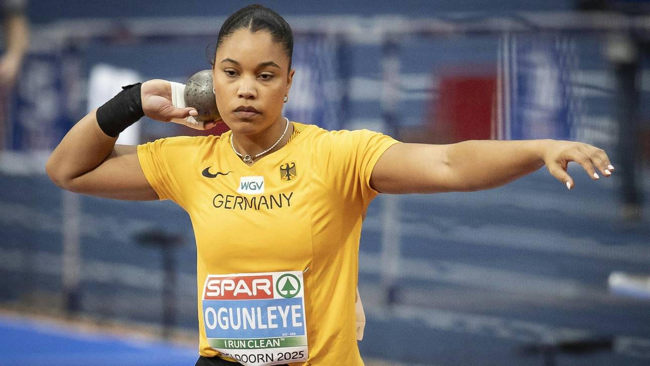 Hallen-EM: Ogunleye souverän im Finale