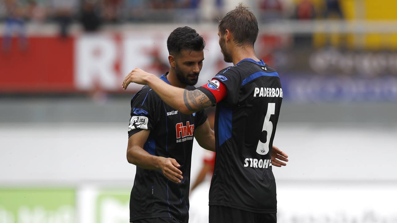 Paderborn setzt sich vorne ab