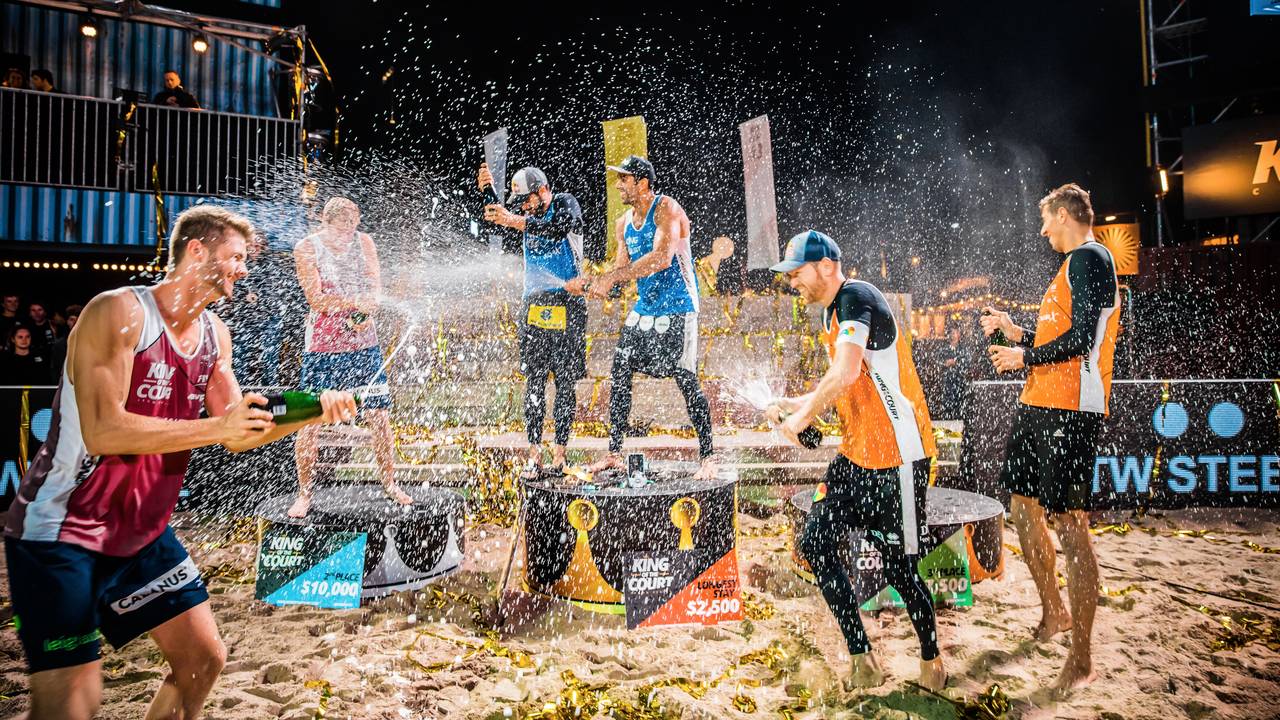 King of the Court: Deutsche Beachvolleyballer Thole/ wickler und Ludwig/ Kozuch