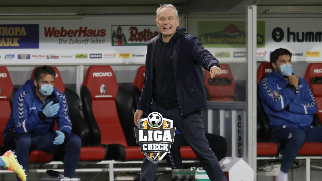 Liga-Check: Christian Streich beim SC Freiburg schon wieder gefordert
