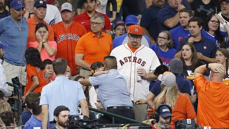 MLB Baseball: Beim Spiel der Houston Astros gegen die Chicago Cubs wurde einer der jüngsten Fans von einem Foul-Ball getroffen