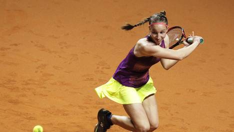 Tamara Korpatsch ist beim WTA-Turnier in Prag im Viertelfinale ausgeschieden
