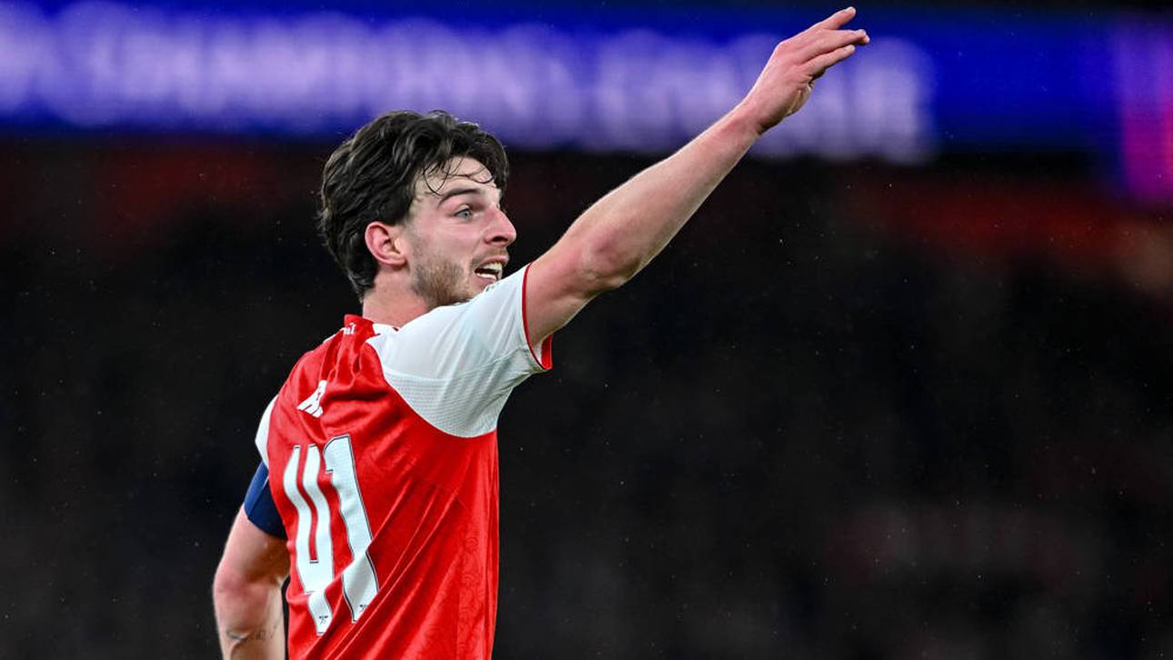 Declan Rice ragte beim FC Arsenal heraus