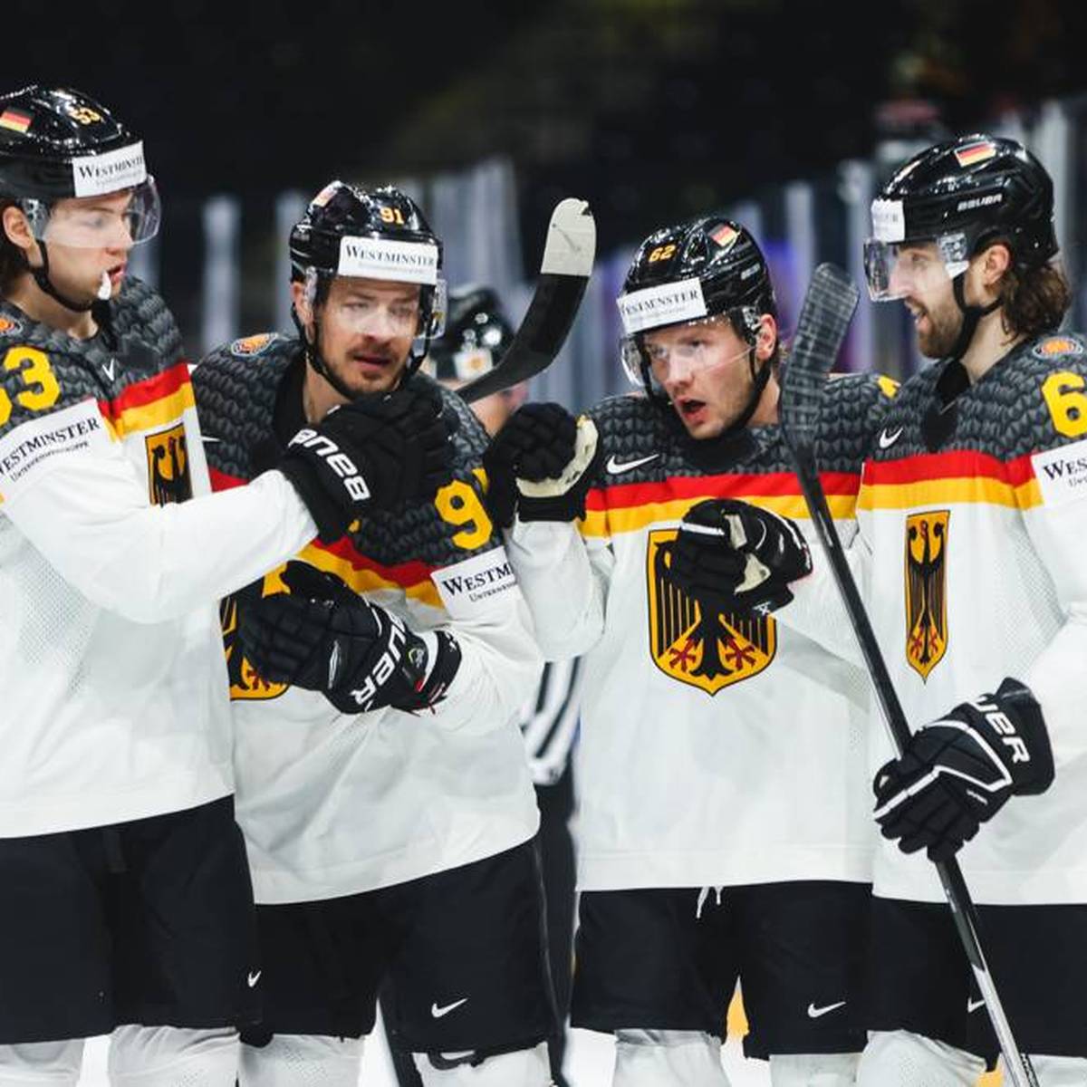 Eishockey-WM 2023 DEB-Team nach Kantersieg gegen Ungarn auf Viertelfinal-Kurs