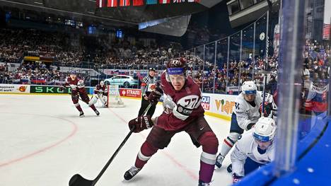 Lettland gegen Frankreich in Ostrava