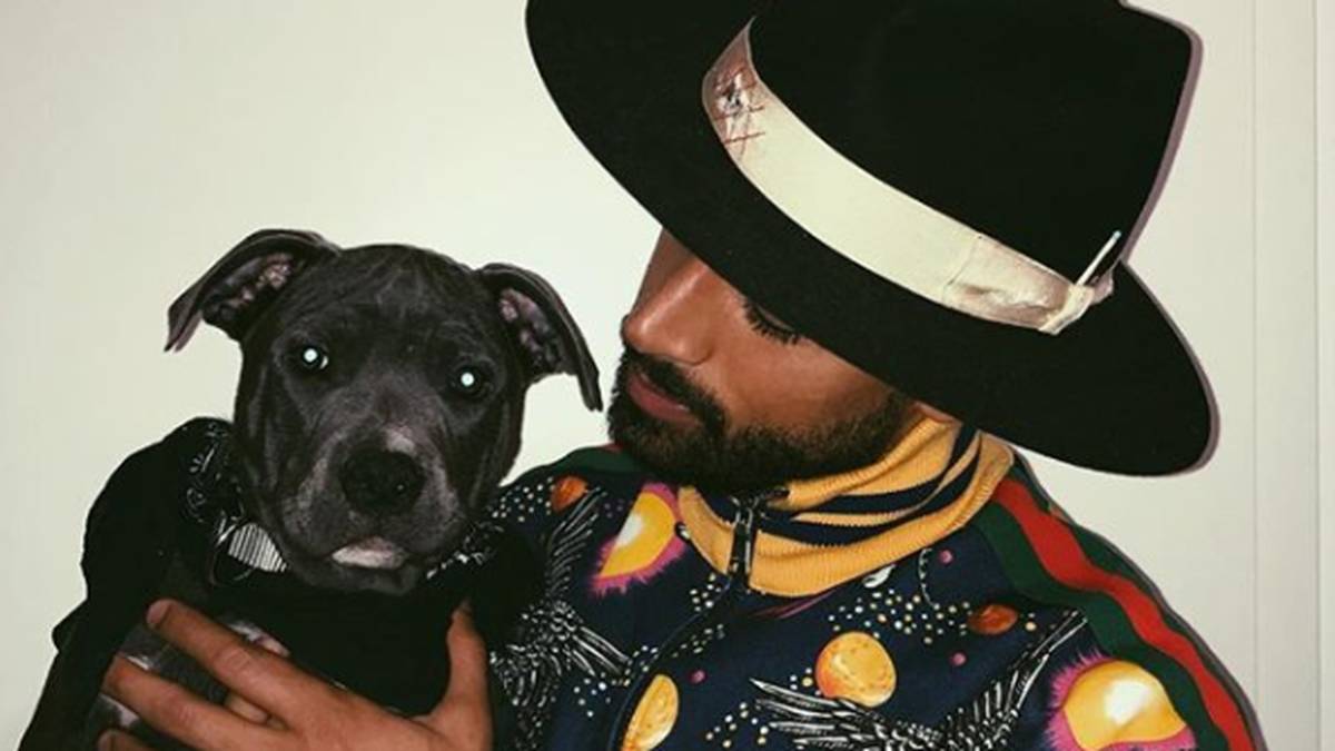 Der Hut, die Jacke, der Hund: Höher kann Karim Bellarabi den Swag kaum aufdrehen