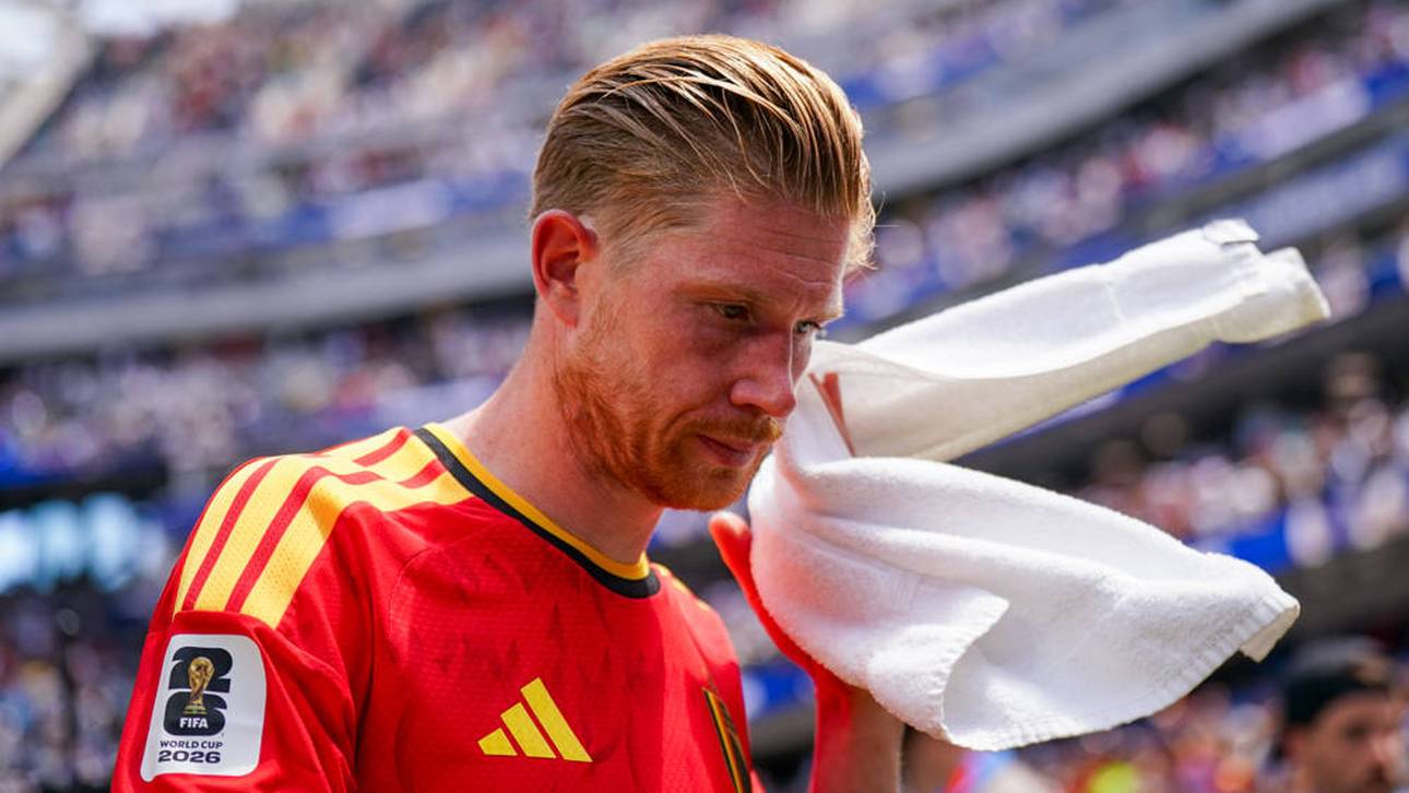 Kevin De Bruyne nach dem Abpfiff