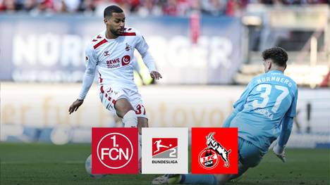 Lange steht es zwischen dem 1. FC Nürnberg und dem 1. FC Köln unentschieden, doch dann ein kompletter Blackout von FCN-Keeper Kukucka und Köln hat im Aufstiegsrennen weiter alles selbst in der Hand. 