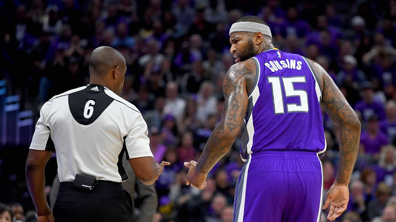 Cousins nach Foul mit irrer Reaktion