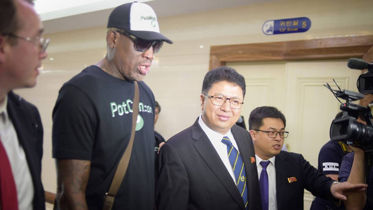 Rodman zu Besuch in Nordkorea