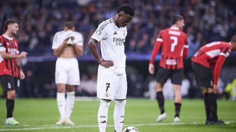 Vinicius Jr und Real Madrid stecken in einer Krise