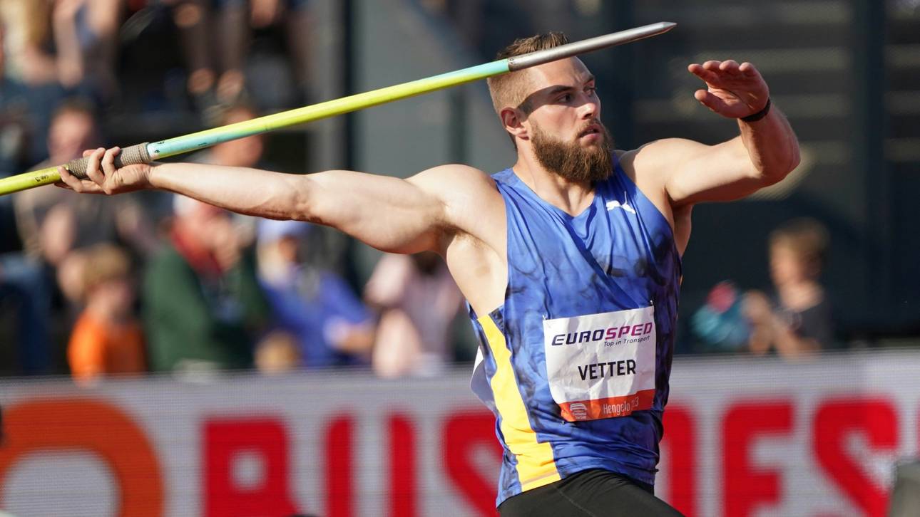Sport1: Speerwerfer Vetter droht WM-Aus