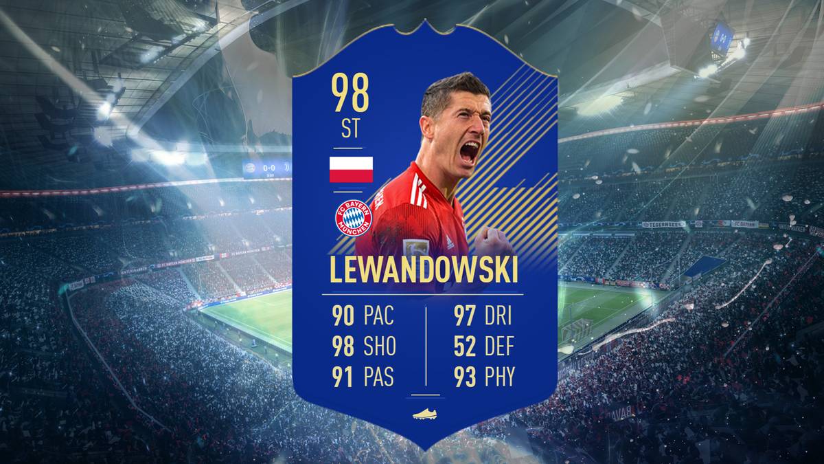 Robert Lewandowski - FC Bayern München - TOTS-Wert 98