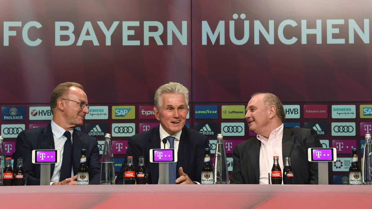 Sogar zwischen den Alphatieren in der Bayern-Führung hat der Rückkehrer erfolgreich vermittelt. Heynckes hatte eine solche Einheit zwischen Karl-Heinz Rummenigge und Uli Hoeneß allerdings auch zur Bedingung für seine Zusage gemacht
