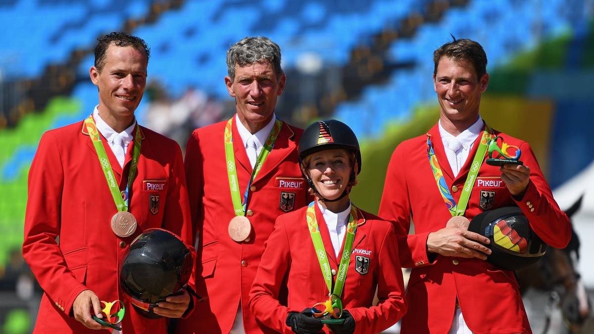 Die deutsche Equipe setzt sich im Stechen gegen Kanada durch und darf sich über Bronze freuen