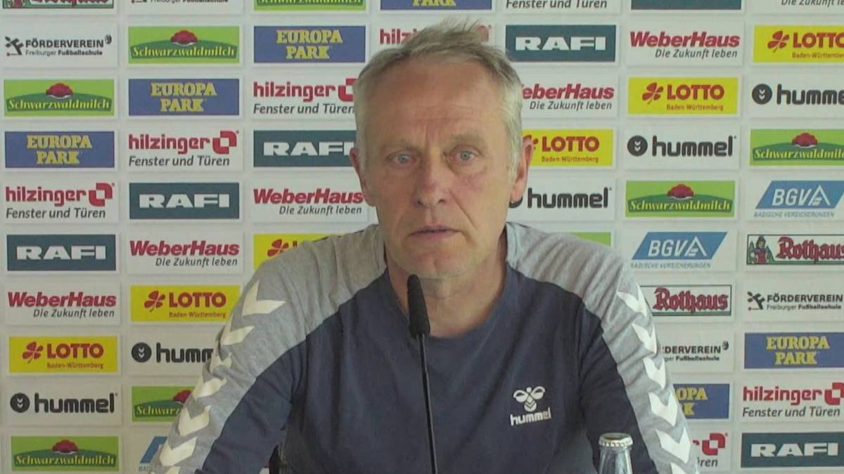 Bundesliga: Christian Streich nach Vertragsverlängerung zu Tränen gerührt