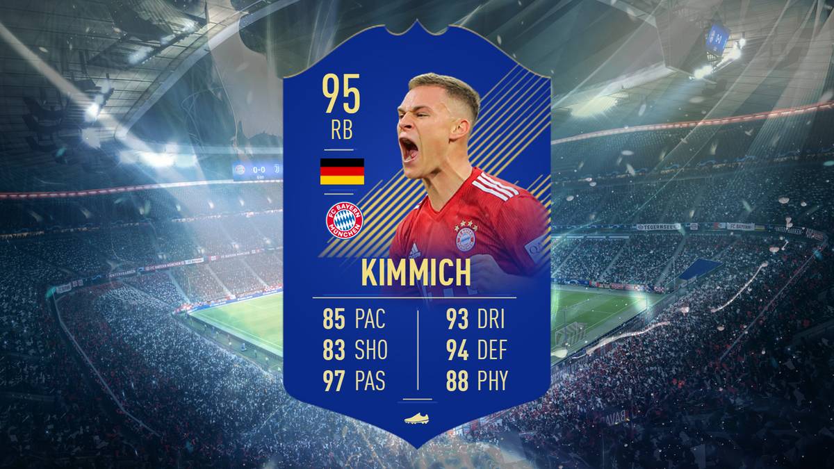 Joshua Kimmich - FC Bayern München - TOTS-Wert 95