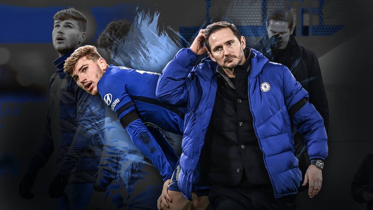 Frank Lampard mit Chelsea in der Krise: Diskussionen um Timo Werner