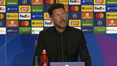 In Atlético-Trainer Diego Simeone brodelt es nach dem Ausscheiden im CL-Viertelfinale gegen Manchester City gewaltig. Der Heißsporn findet mehr als klare Worte.
