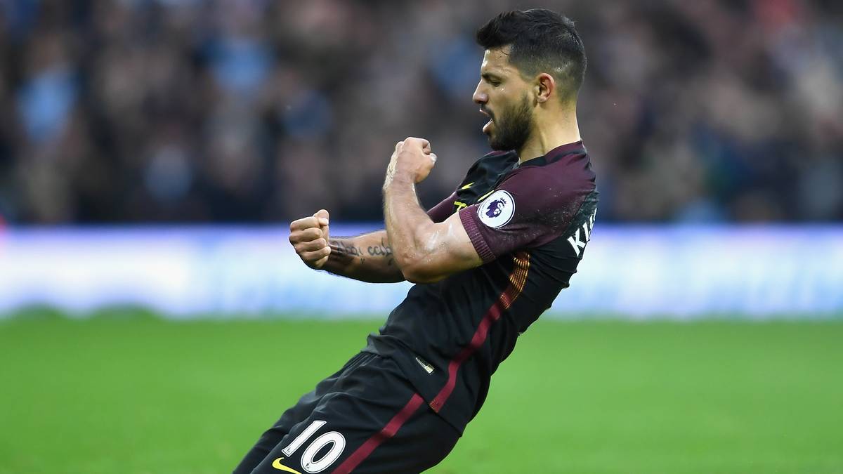 STURM: Sergio Agüero (Argentinien/Manchester City)