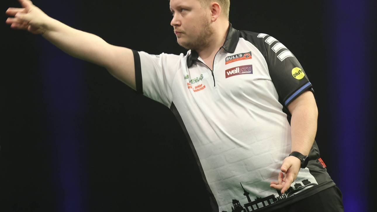 Grand Slam of Darts: Schindler verpasst Achtelfinale hauchdünn