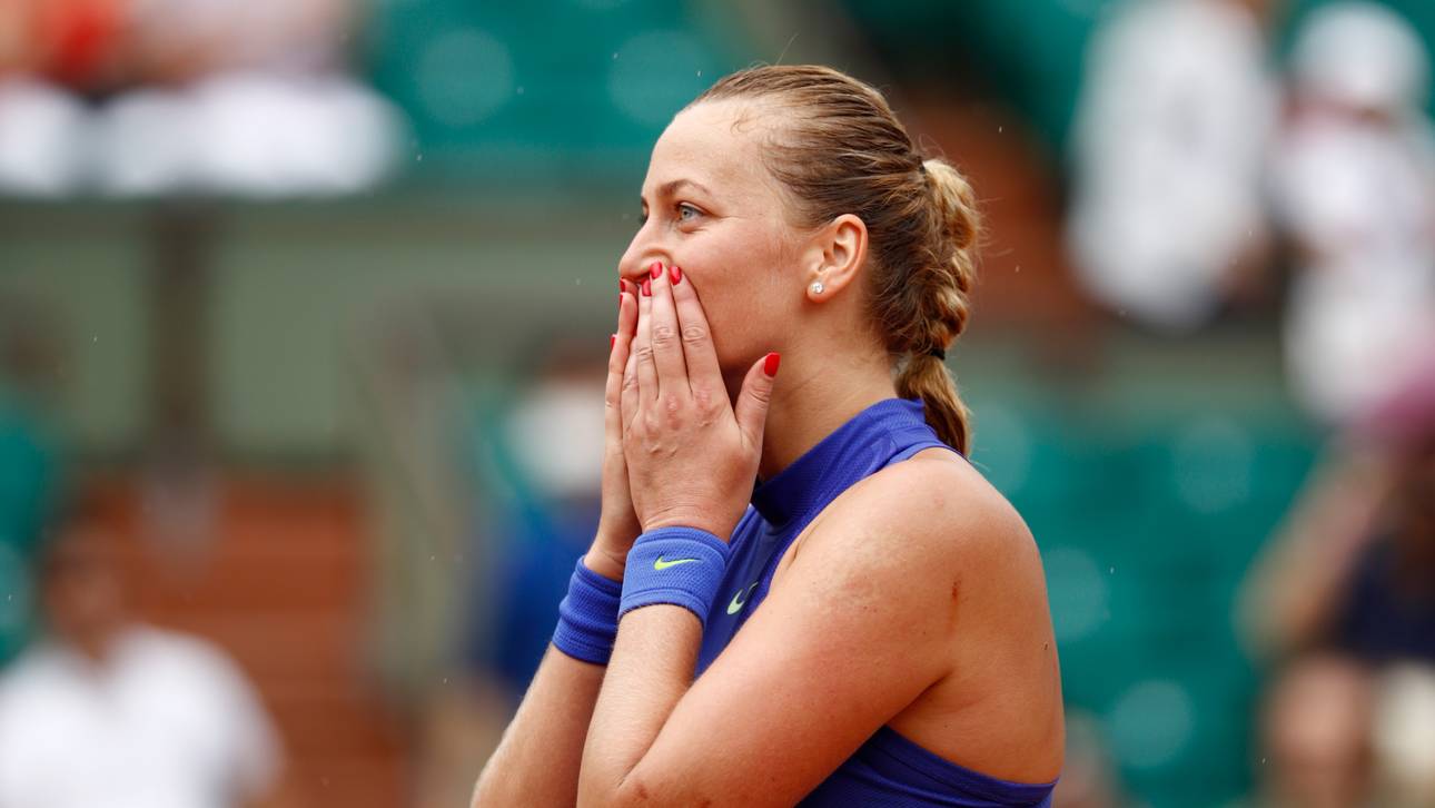 Kvitova weint nach Comeback