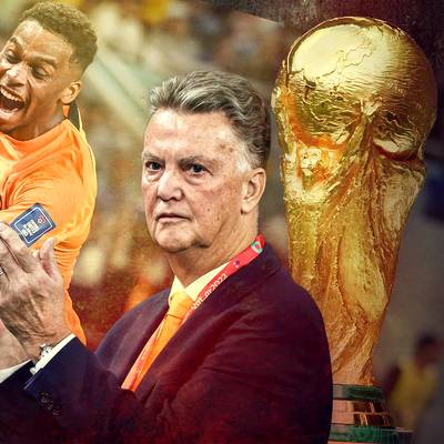 "Kauzige Kultfigur": Geht Van Gaal als Weltmeister?