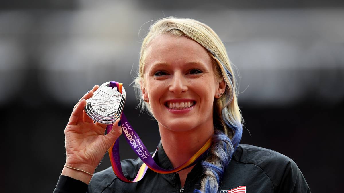 Sandi Morris (USA): Die Amerikanerin muss sich in London im Stabhochsprung-Finale der überragenden Griechin Ekaterini Stefanidi geschlagen geben. Über Silber freut sich die 25-Jährige aber dennoch