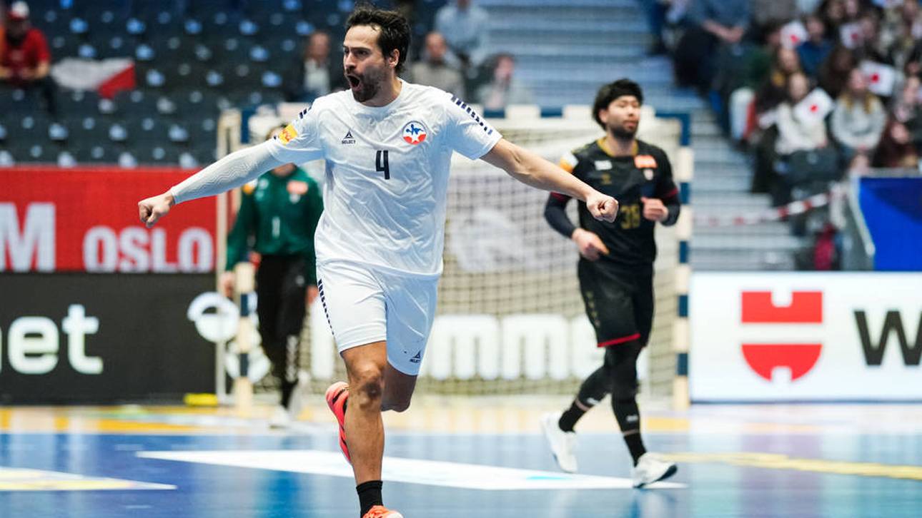 Erwin Feuchtmann bejubelt Chiles historischen Tag bei der Handball-WM