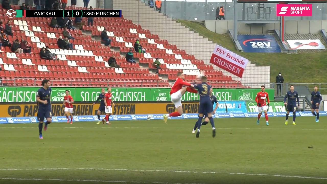 FSV Zwickau - TSV 1860 München: Tore und Highlights | 3. Liga
