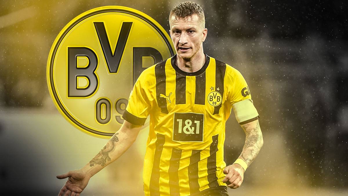 Marco Reus geht noch nicht in Rente: Der Angreifer hat seinen Vertrag bei Borussia Dortmund um ein Jahr bis 2024 verlängert. Das Gehalt des 33-Jährigen wird im neuen Kontrakt stark gekürzt.