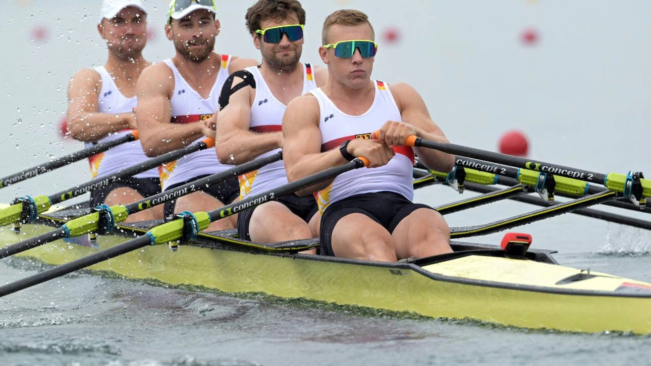 Männer-Doppelvierer verpasst Medaille