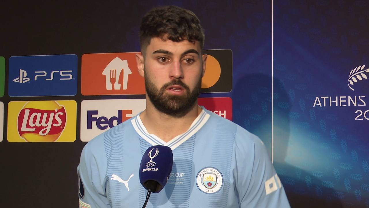 Nach Super-Cup-Sieg: Josko Gvardiol hofft auf Triple mit Manchester City