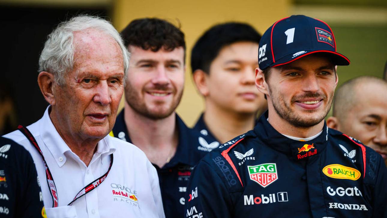 Helmut Marko (l.) ließ mit einer Aussage zu seiner Zukunft aufhorchen