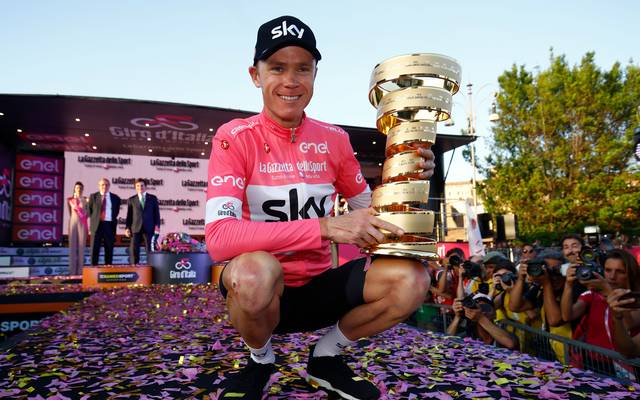 Radsport Christopher Froome Gewinnt Erstmals Giro D Italia