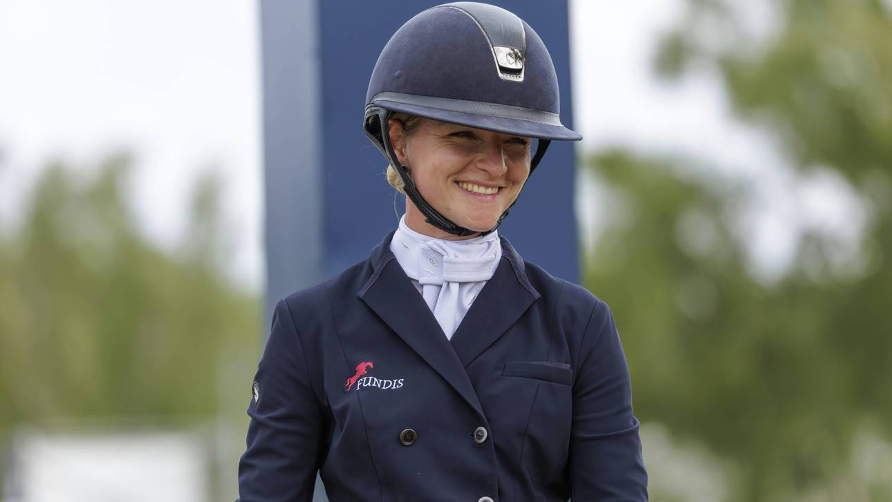 Krajewski nach Dressur auf Titelkurs