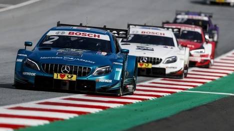 Die Mercedes-Piloten haben die besseren Chancen auf den DTM-Titel 2018