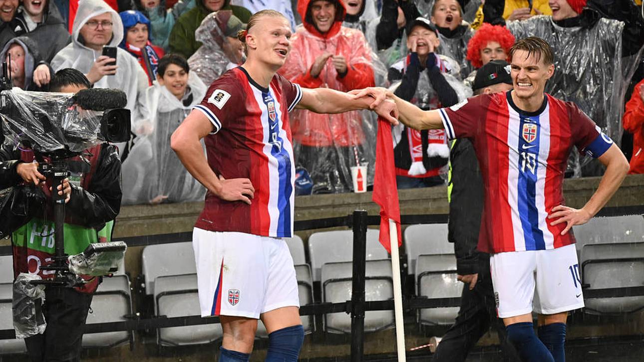 Haaland-Foto geht um die Welt