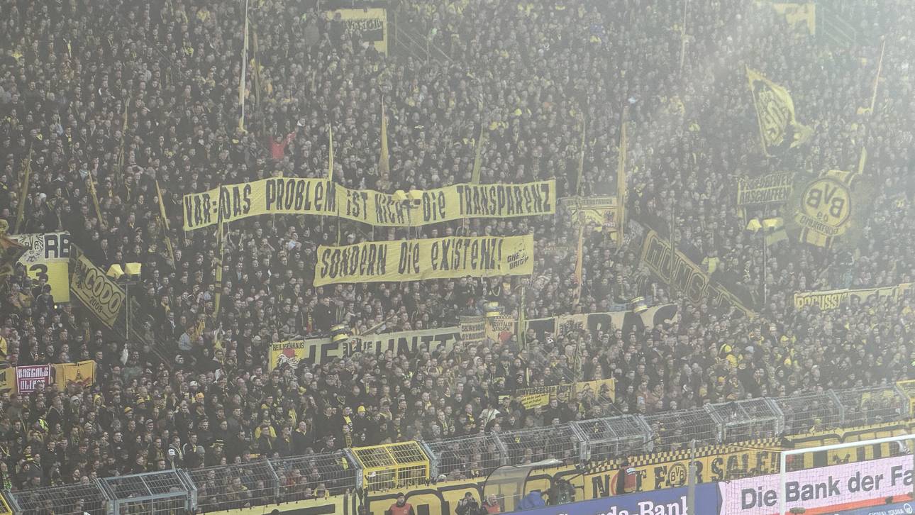 BVB-Fans wüten gegen VAR-Neuerung