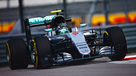 Nico Rosberg setzte im ersten Training in Sotschi die Bestzeit