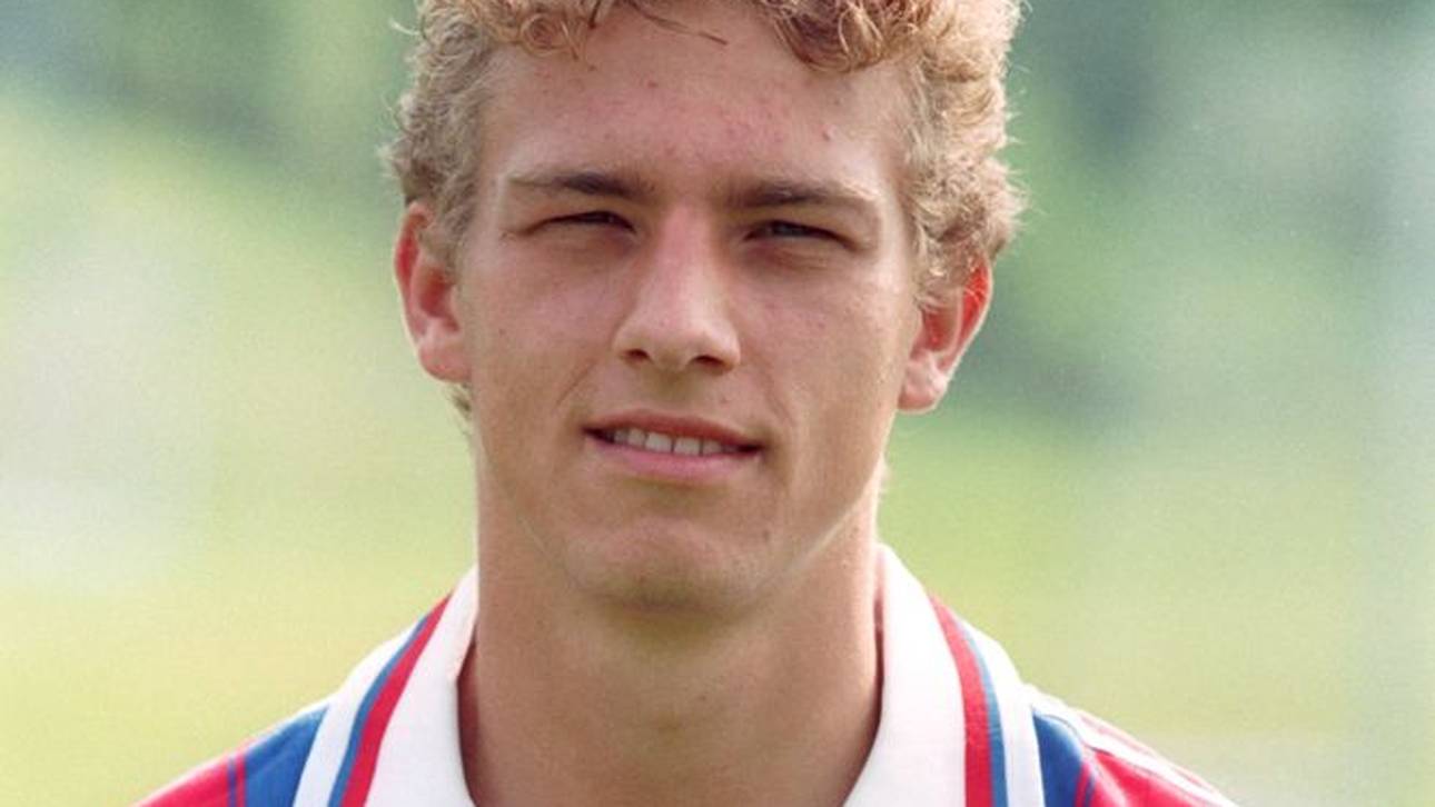 Der junge Markus Weinzierl spielte zwischen 1995 und 1999 für den FC Bayern