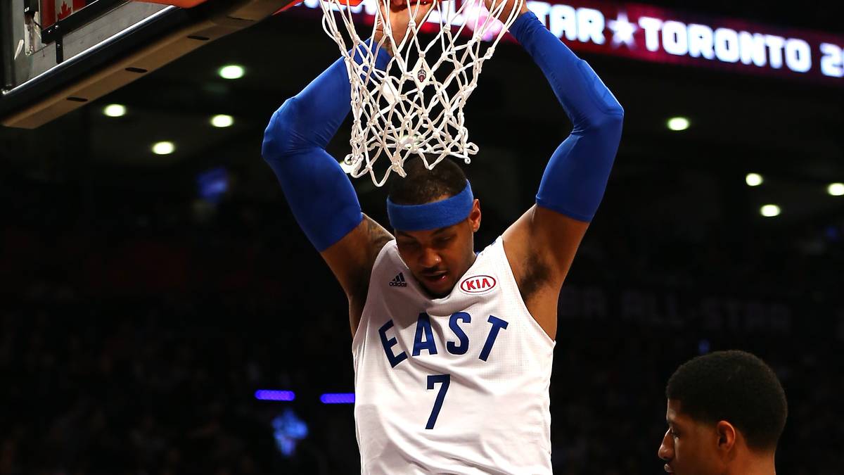 Ein Spiel ohne Defense ist genau Carmelo Anthonys Ding